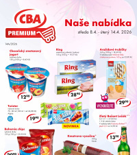 Akční leták CBA Premium 