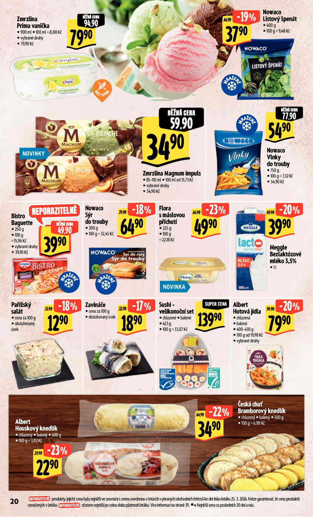 Leták Albert Hypermarket leták - Brno Cejl, Tkalcovská - strana 36