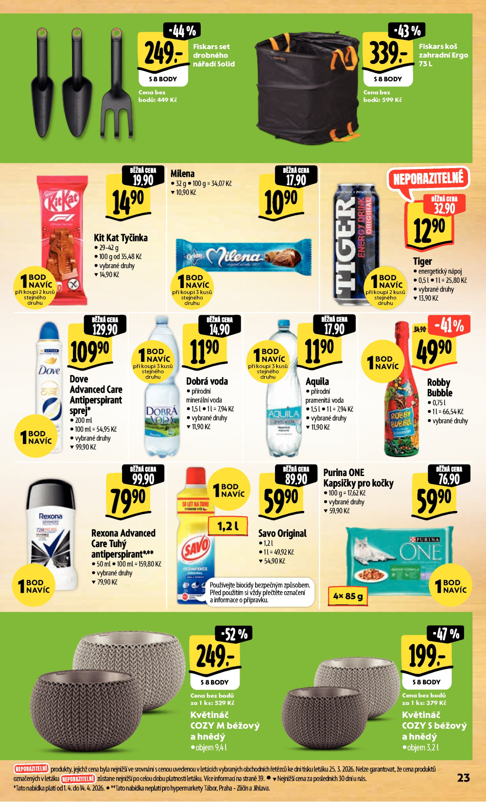 Leták Albert Hypermarket leták - Brno Cejl, Tkalcovská - strana 39