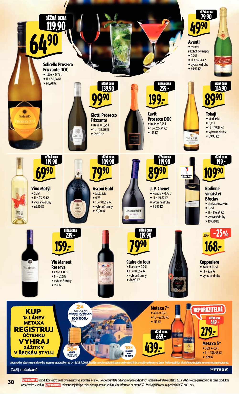 Leták Albert Hypermarket leták - Brno Cejl, Tkalcovská - strana 46