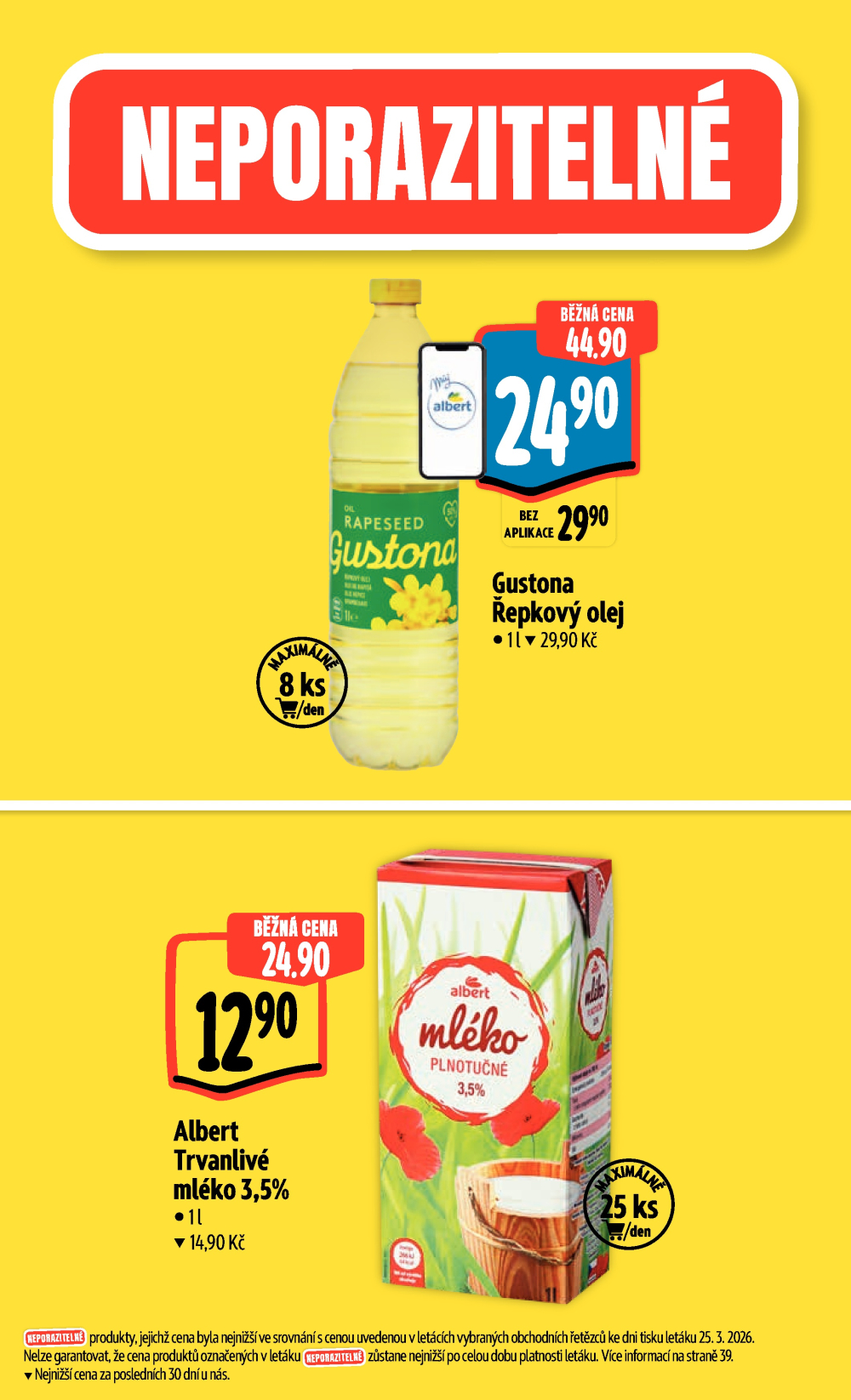 Leták Albert Hypermarket leták - Brno Cejl, Tkalcovská - strana 4