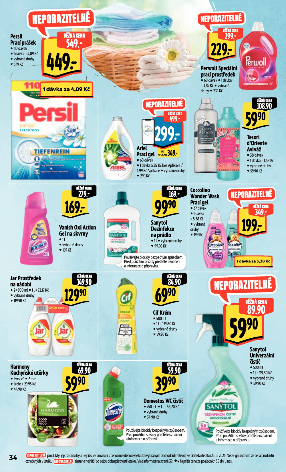 Leták Albert Hypermarket leták - Brno Cejl, Tkalcovská - strana 50