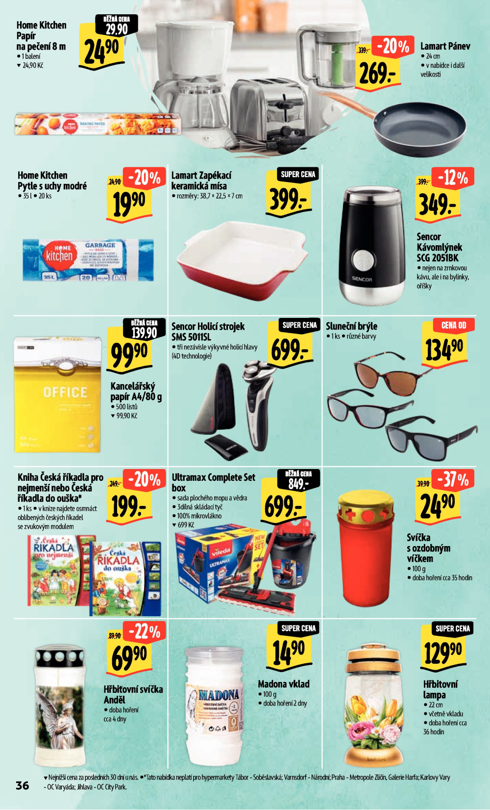 Leták Albert Hypermarket leták - Brno Cejl, Tkalcovská - strana 52