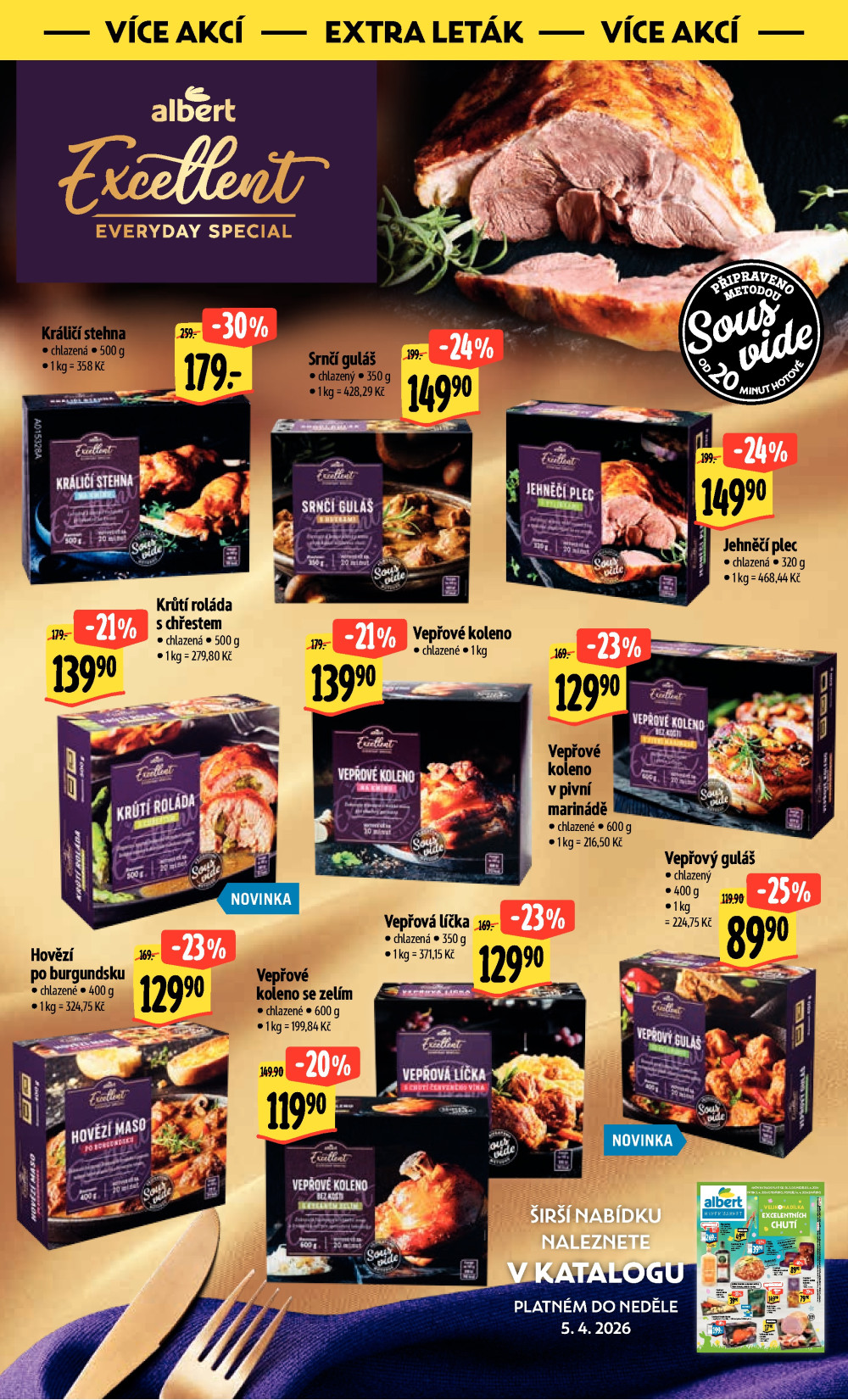 Leták Albert Hypermarket leták - Brno Cejl, Tkalcovská - strana 56