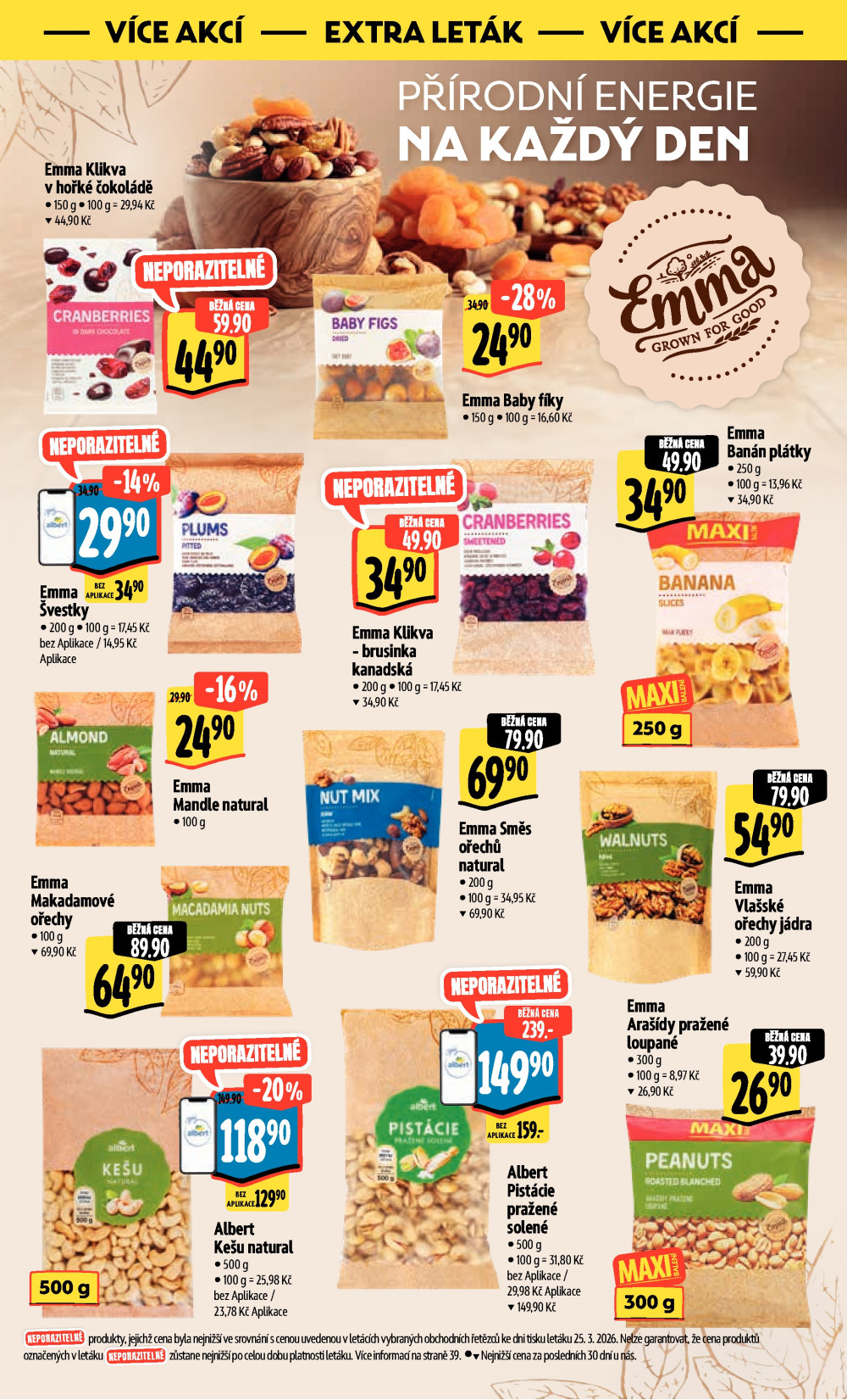 Leták Albert Hypermarket leták - Brno Cejl, Tkalcovská - strana 59