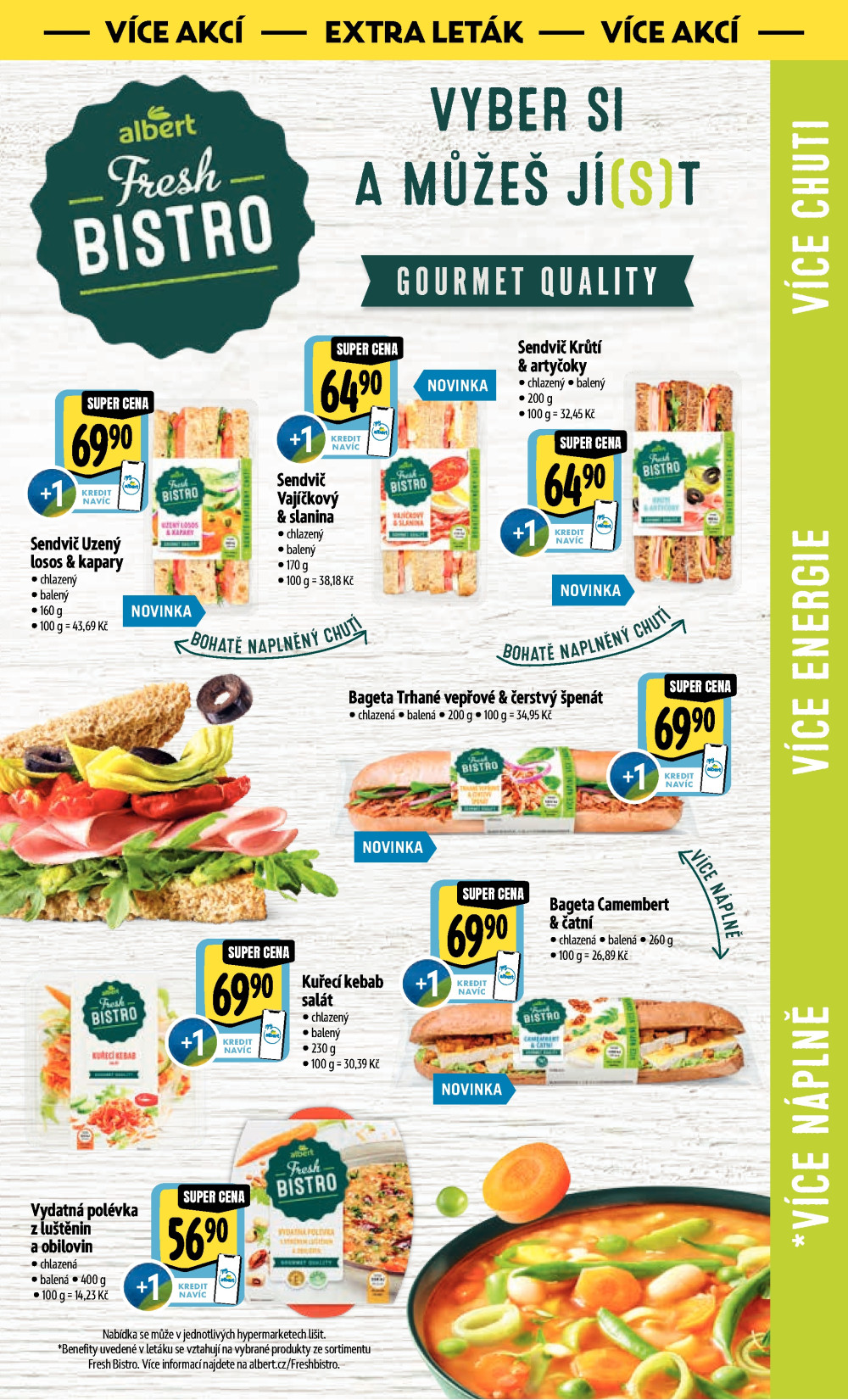 Leták Albert Hypermarket leták - Brno Cejl, Tkalcovská - strana 61