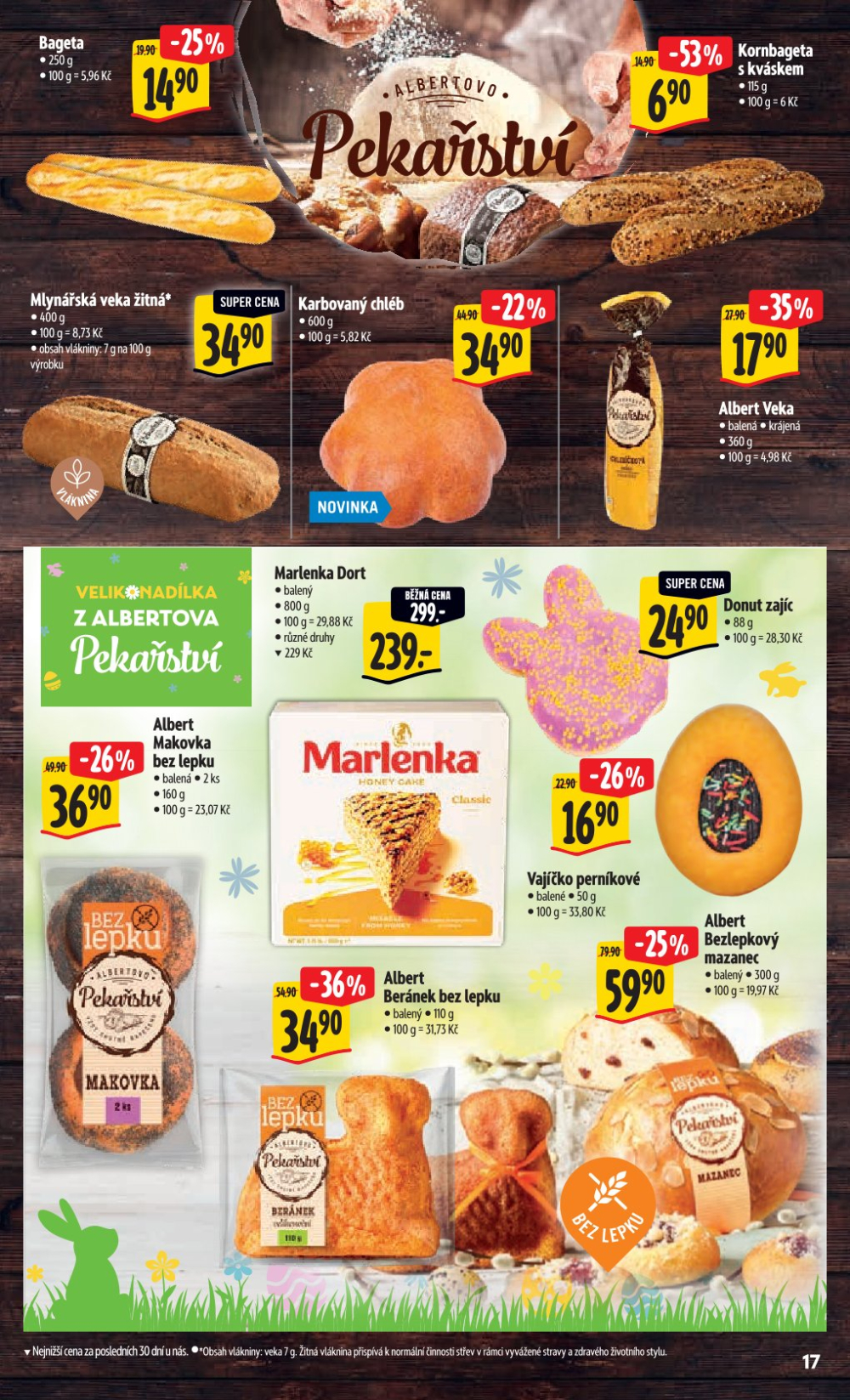 Leták Albert Hypermarket leták - Brno Cejl, Tkalcovská - strana 33