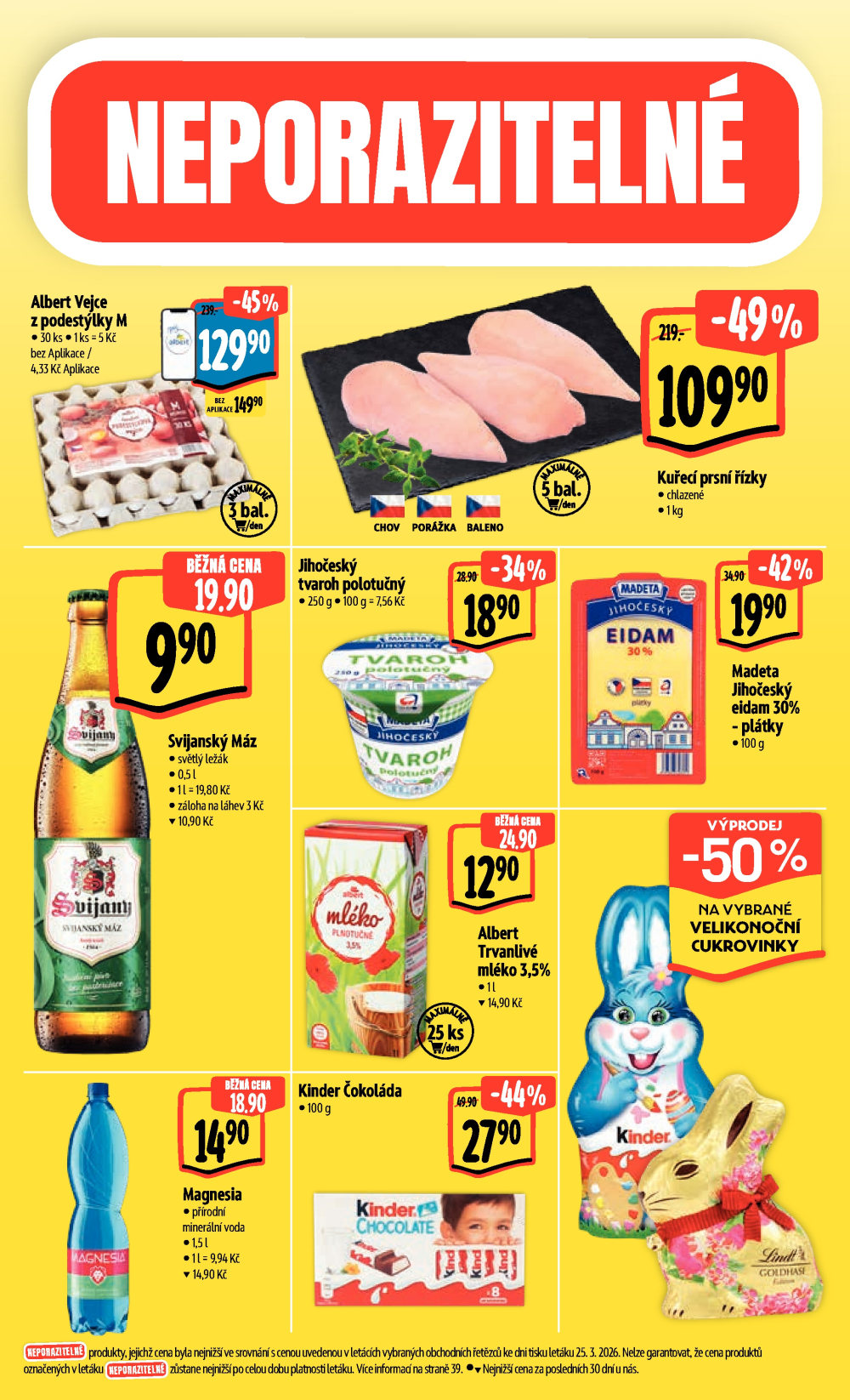 Leták Albert Hypermarket leták - Brno Cejl, Tkalcovská - strana 7