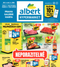 Akční leták Albert Hypermarket  - Praha Galerie Harfa