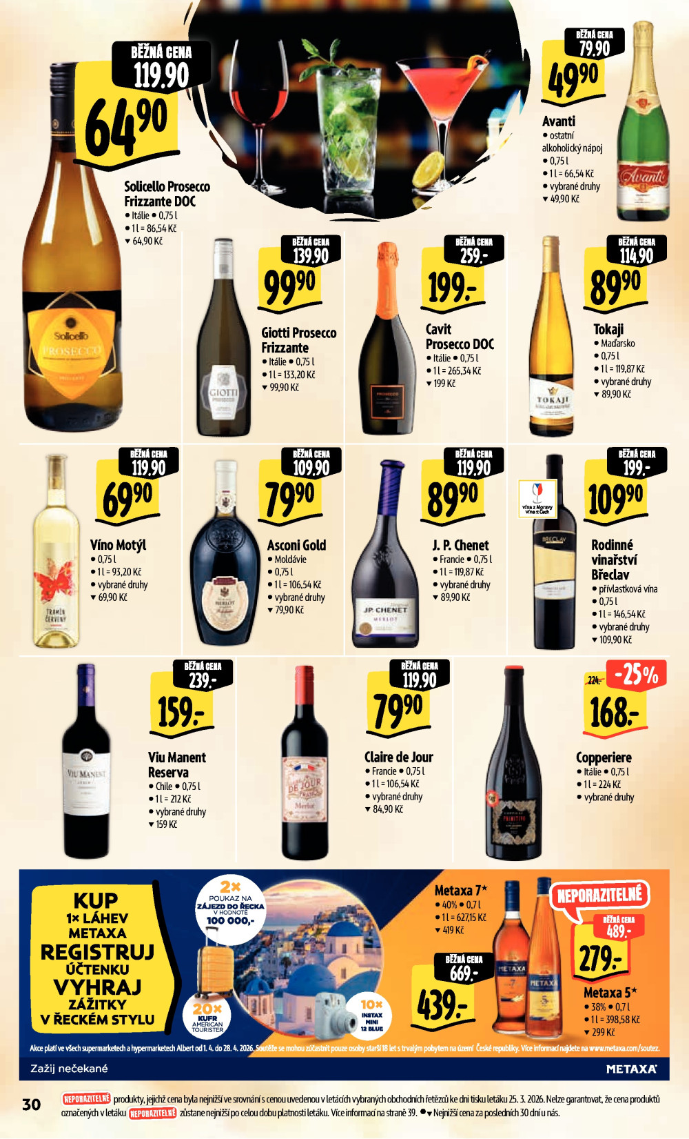 Leták Albert Hypermarket leták - Praha Galerie Harfa - strana 38