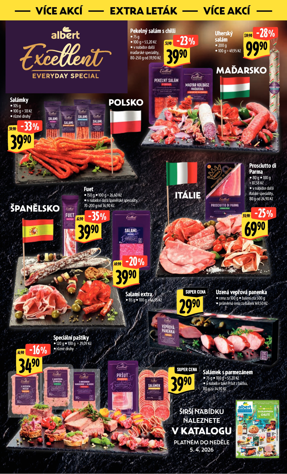 Leták Albert Hypermarket leták - Praha Galerie Harfa - strana 49