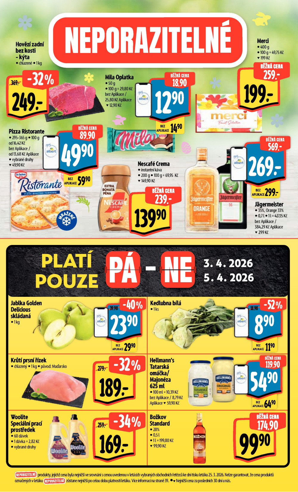 Leták Albert Hypermarket leták - Praha Galerie Harfa - strana 62