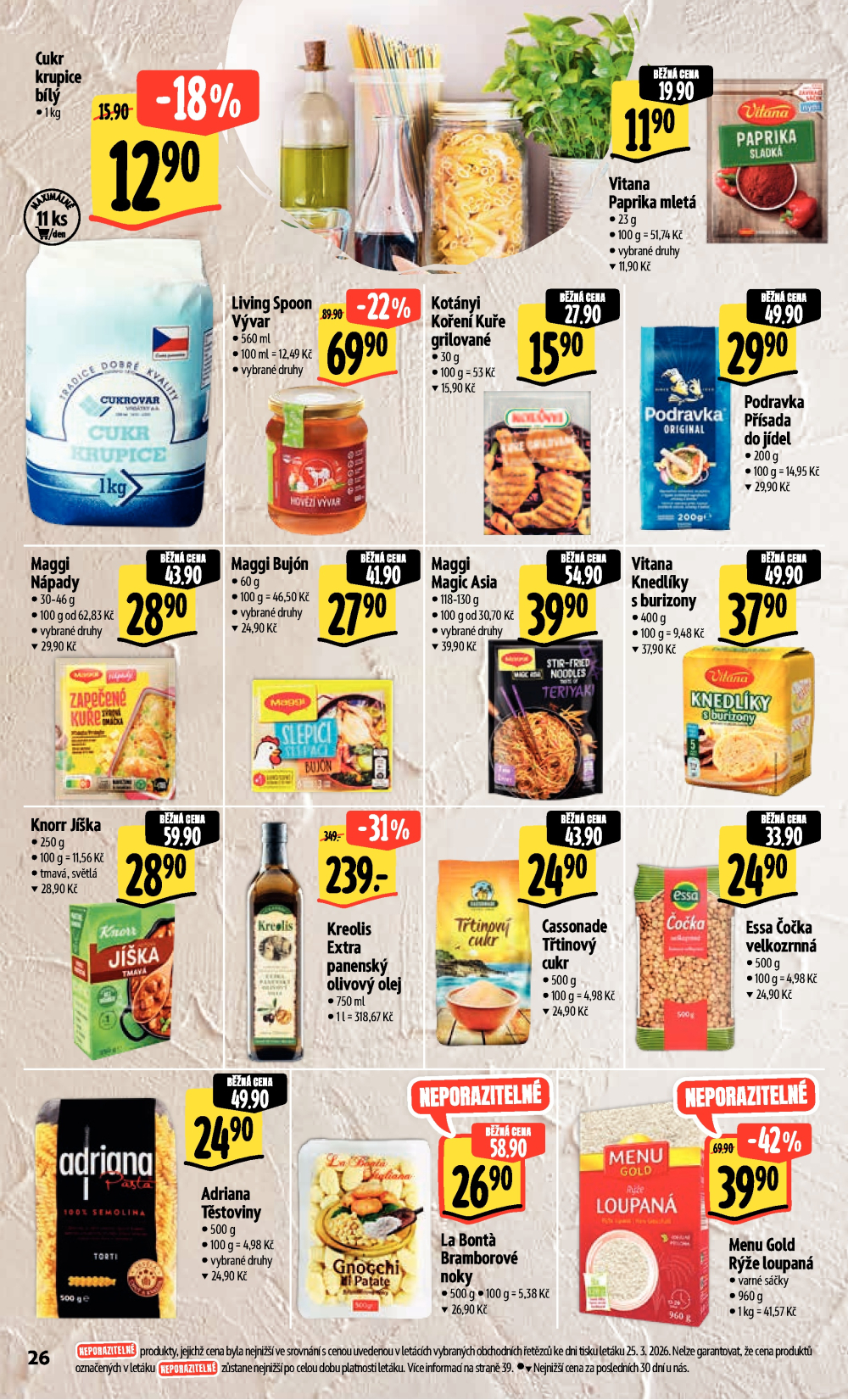 Leták Albert Hypermarket leták - strana 34