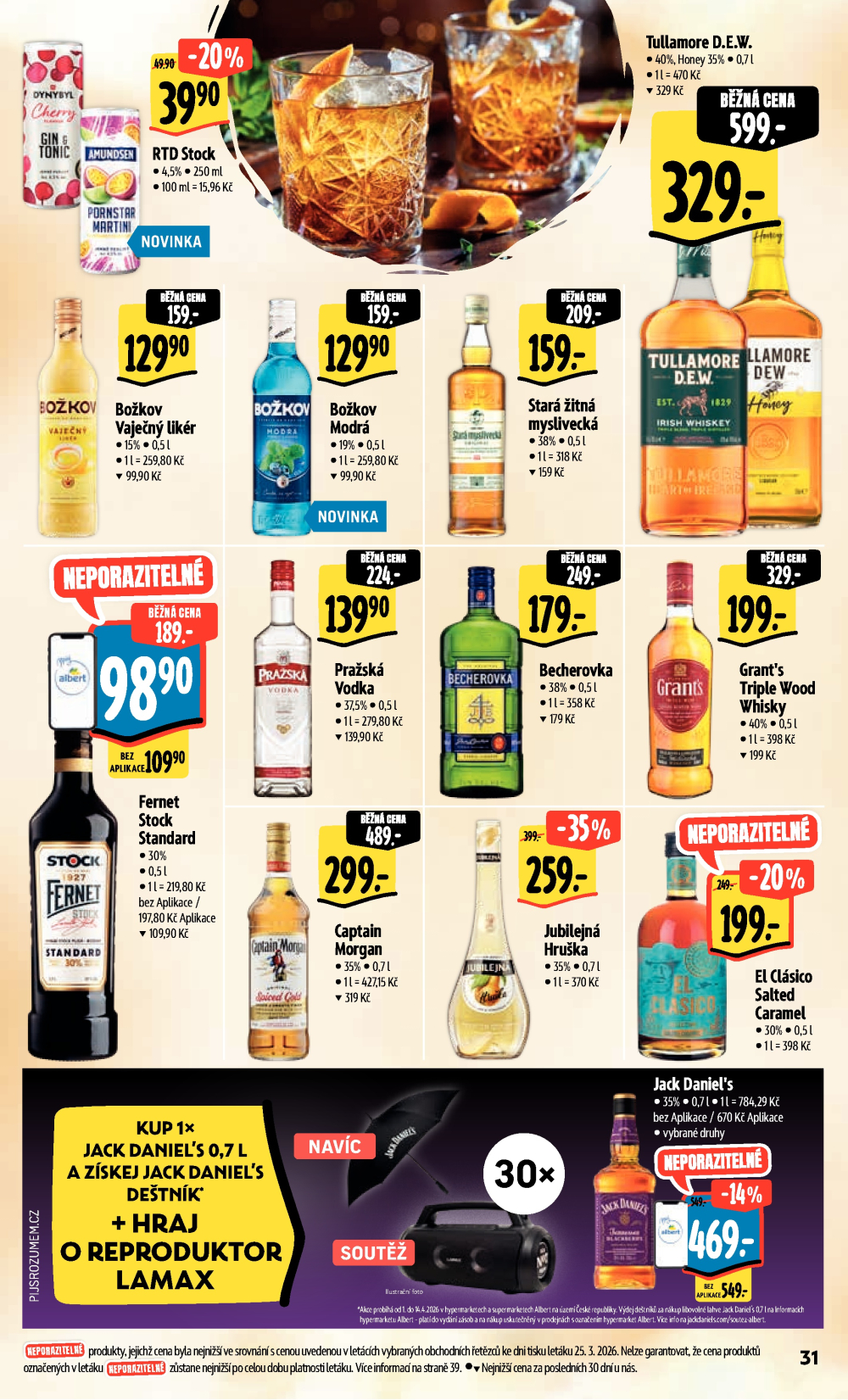 Leták Albert Hypermarket leták - strana 39