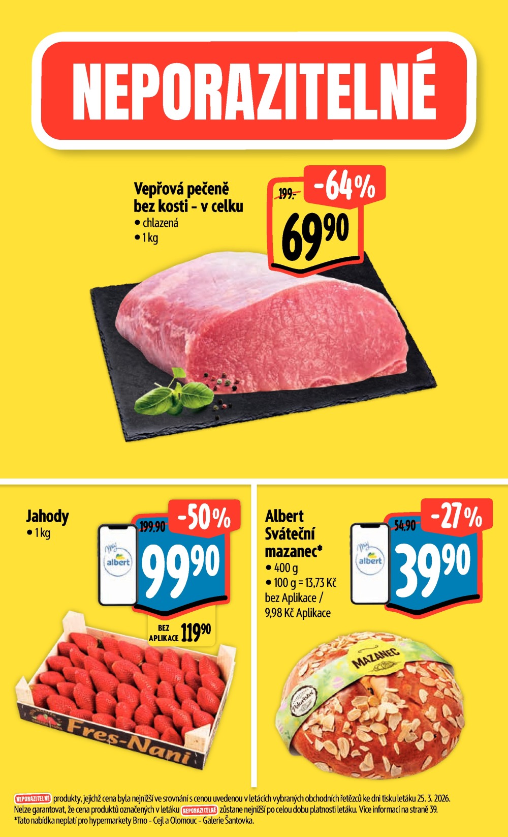 Leták Albert Hypermarket leták - strana 3