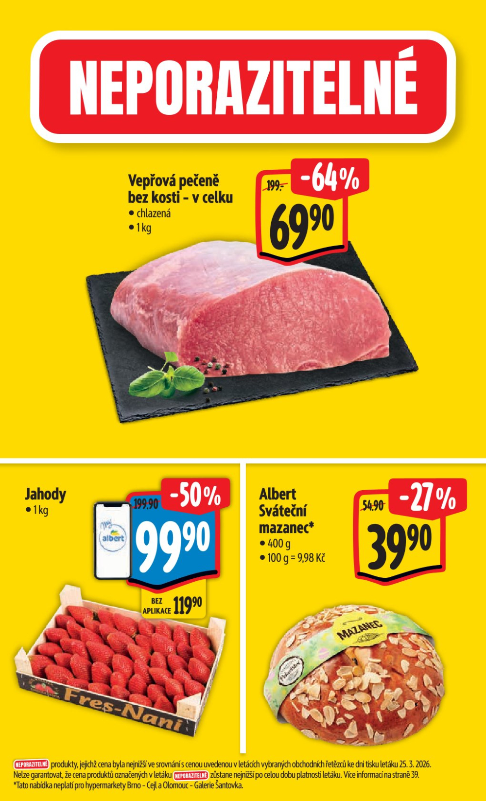 Leták Albert Hypermarket leták - strana 3