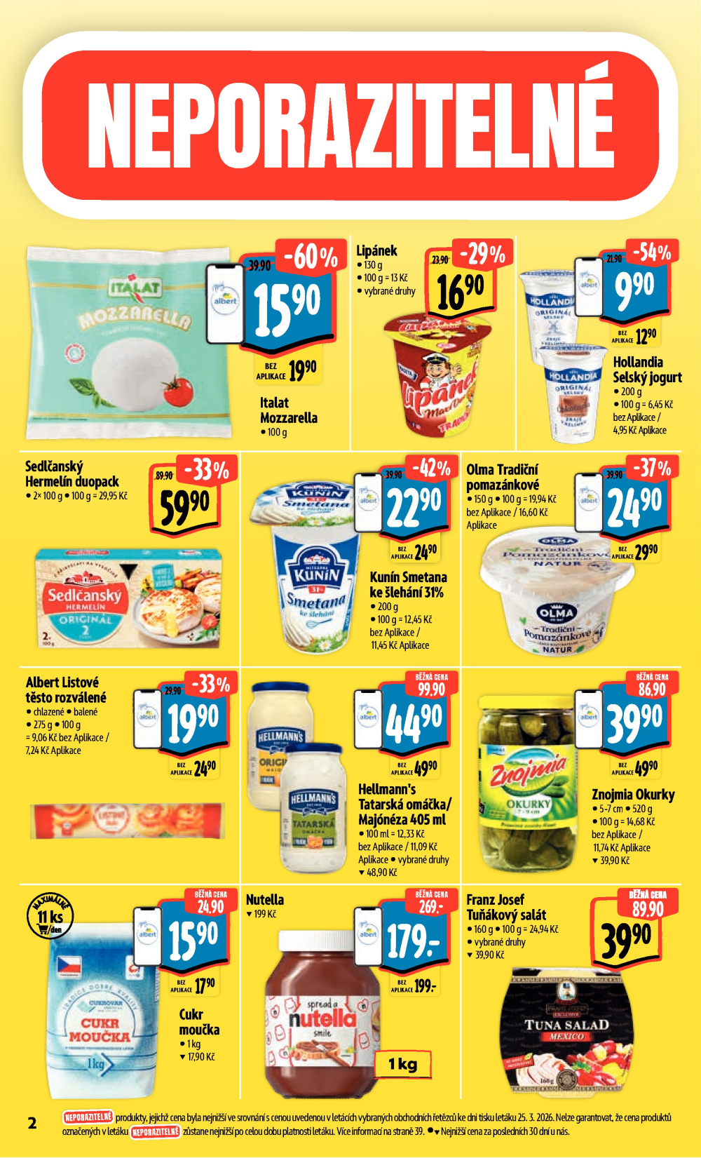 Leták Albert Hypermarket leták - strana 6