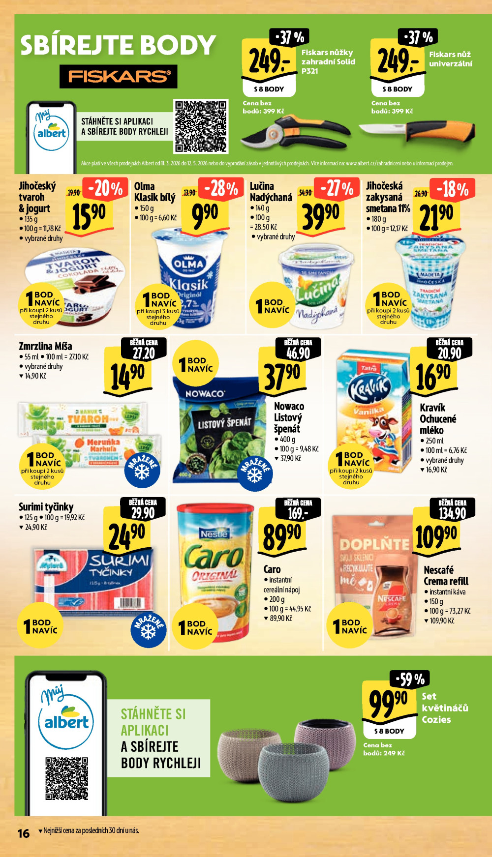 Leták Albert Supermarket leták - Brno, Ečerova - strana 29