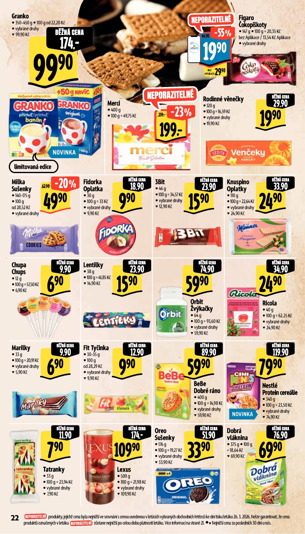 Leták Albert Supermarket leták - Brno, Ečerova - strana 35