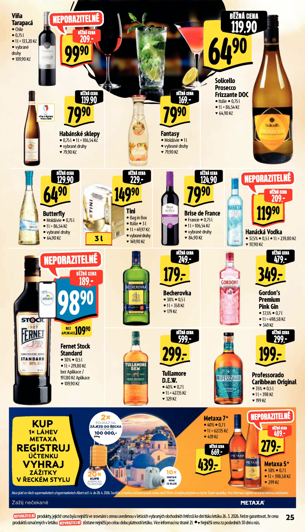 Leták Albert Supermarket leták - Brno, Ečerova - strana 38