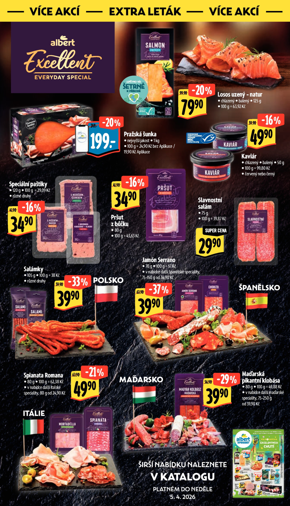 Leták Albert Supermarket leták - Brno, Ečerova - strana 42