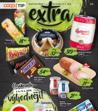 Akční leták COOP  - TIP Extra