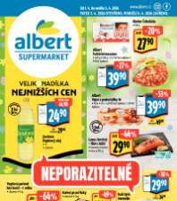Akční leták Albert Supermarket 