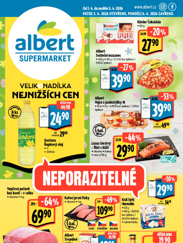 Albert Supermarket leták