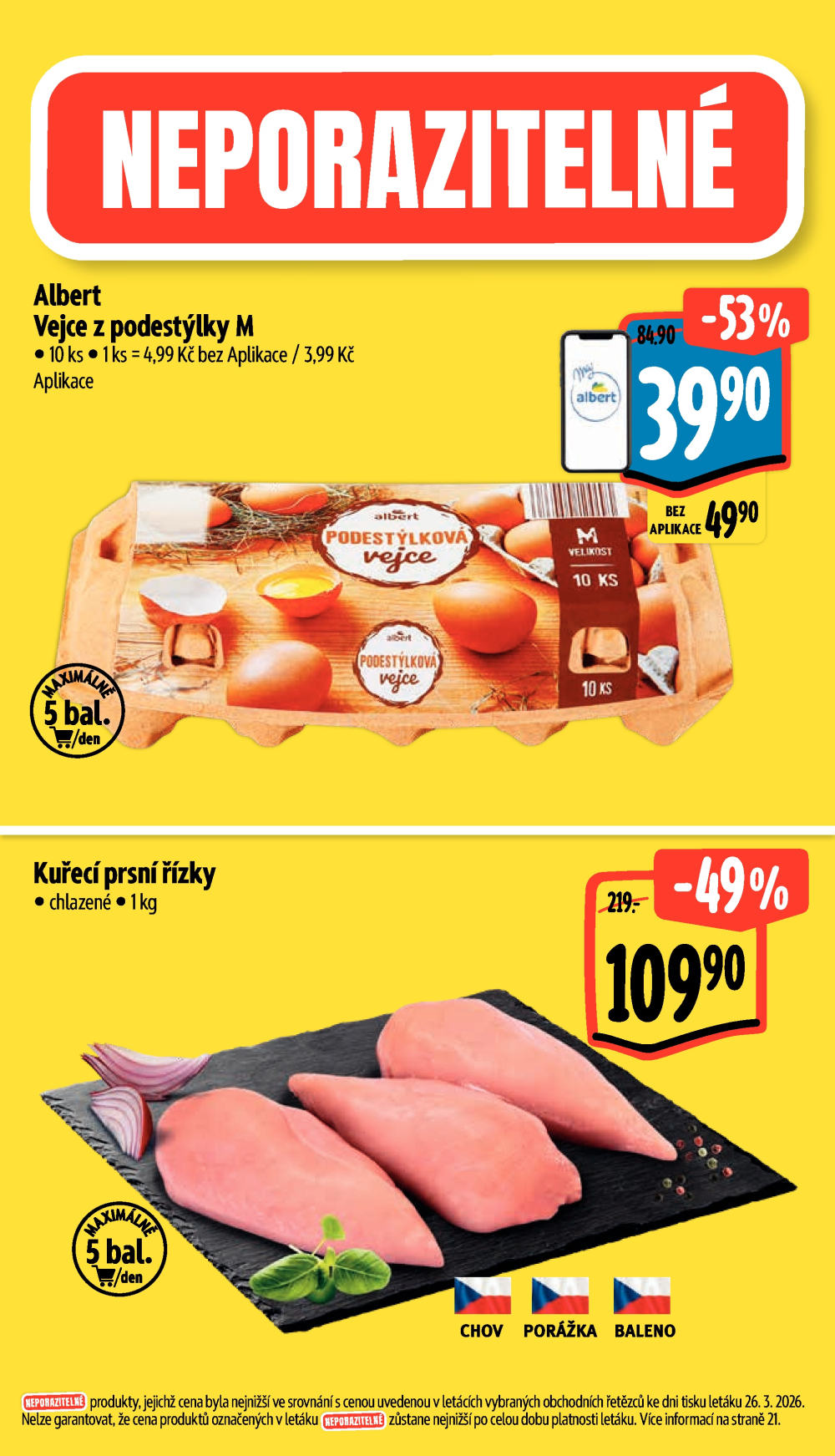 Leták Albert Supermarket leták - strana 2