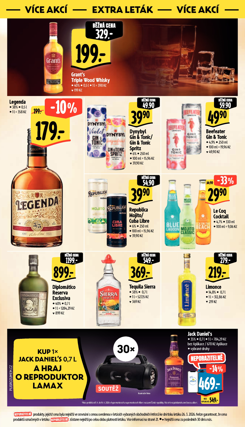 Leták Albert Supermarket leták - strana 43