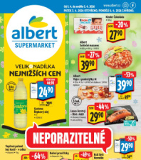 Akční leták Albert Supermarket 