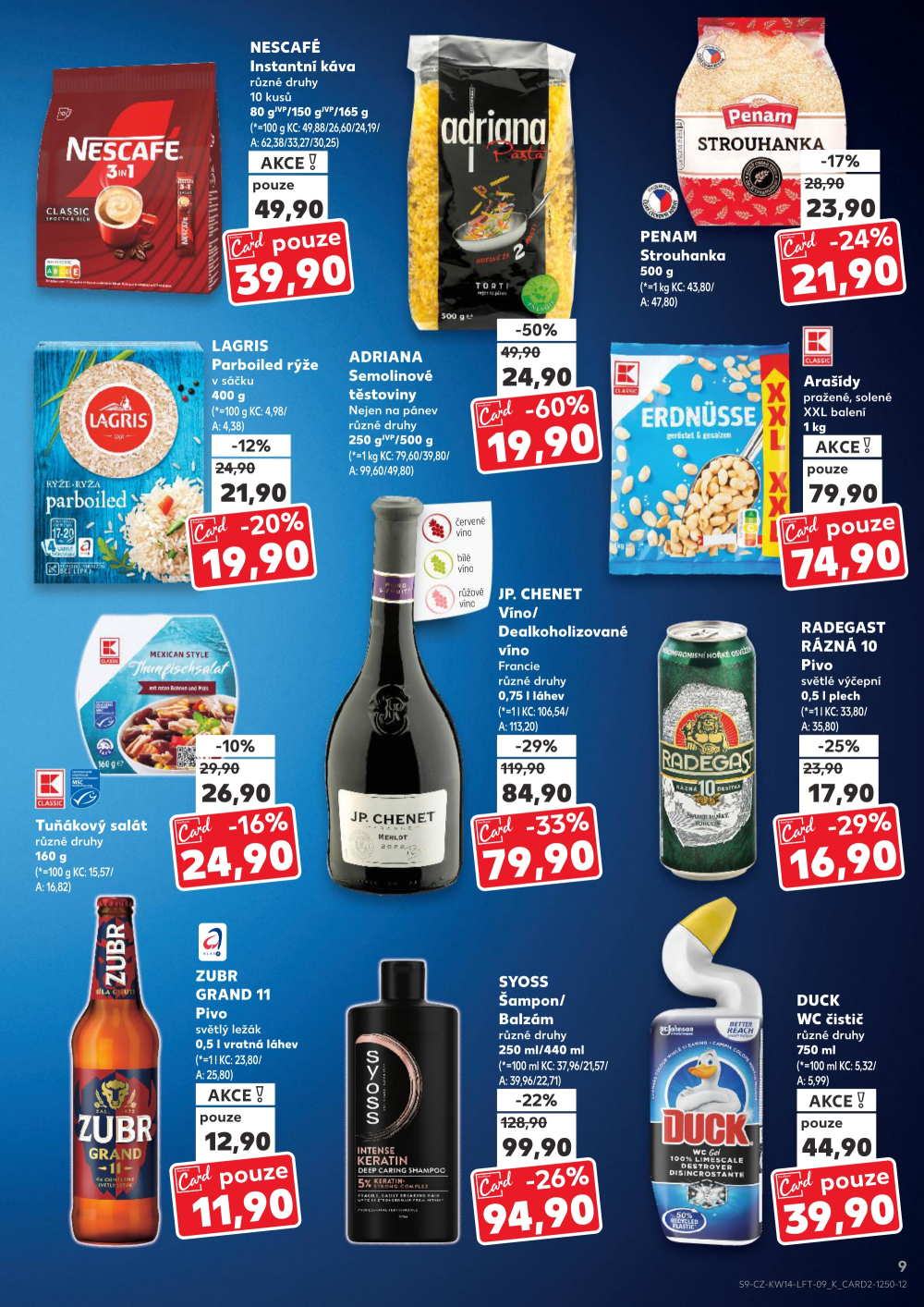 Leták Kaufland leták Cheb - strana 9