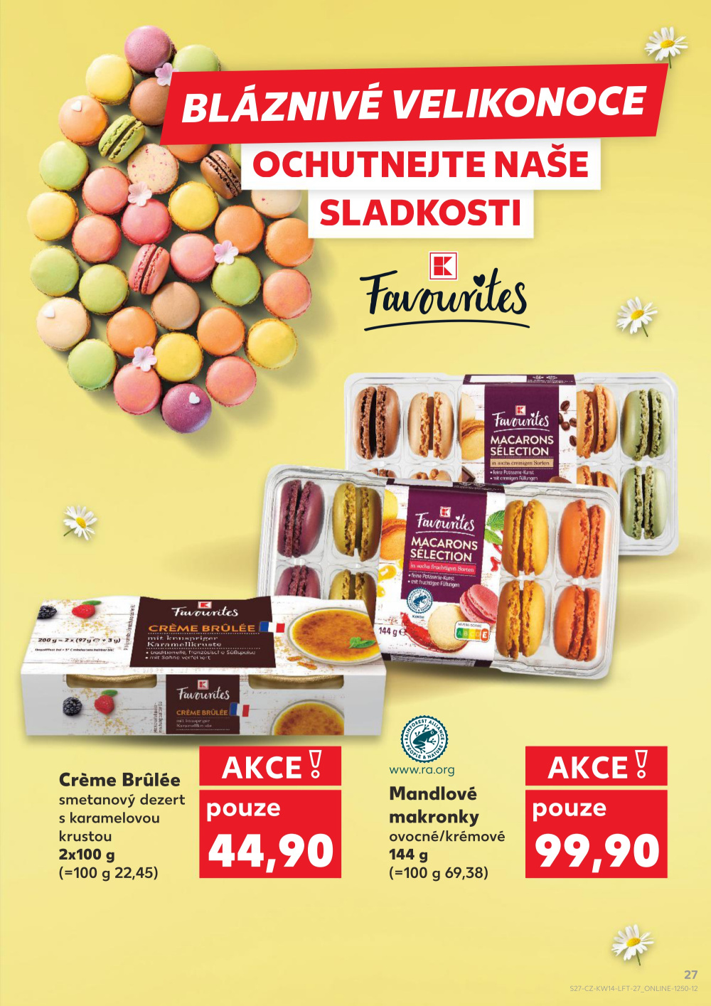 Leták Kaufland leták Třeboň - strana 27
