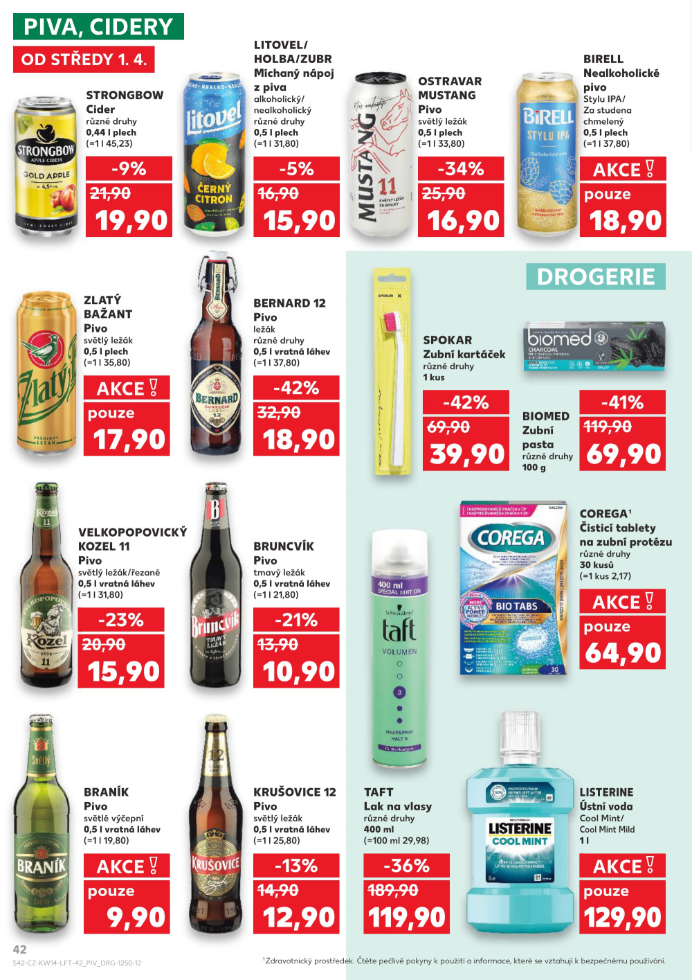 Leták Kaufland leták Třeboň - strana 42