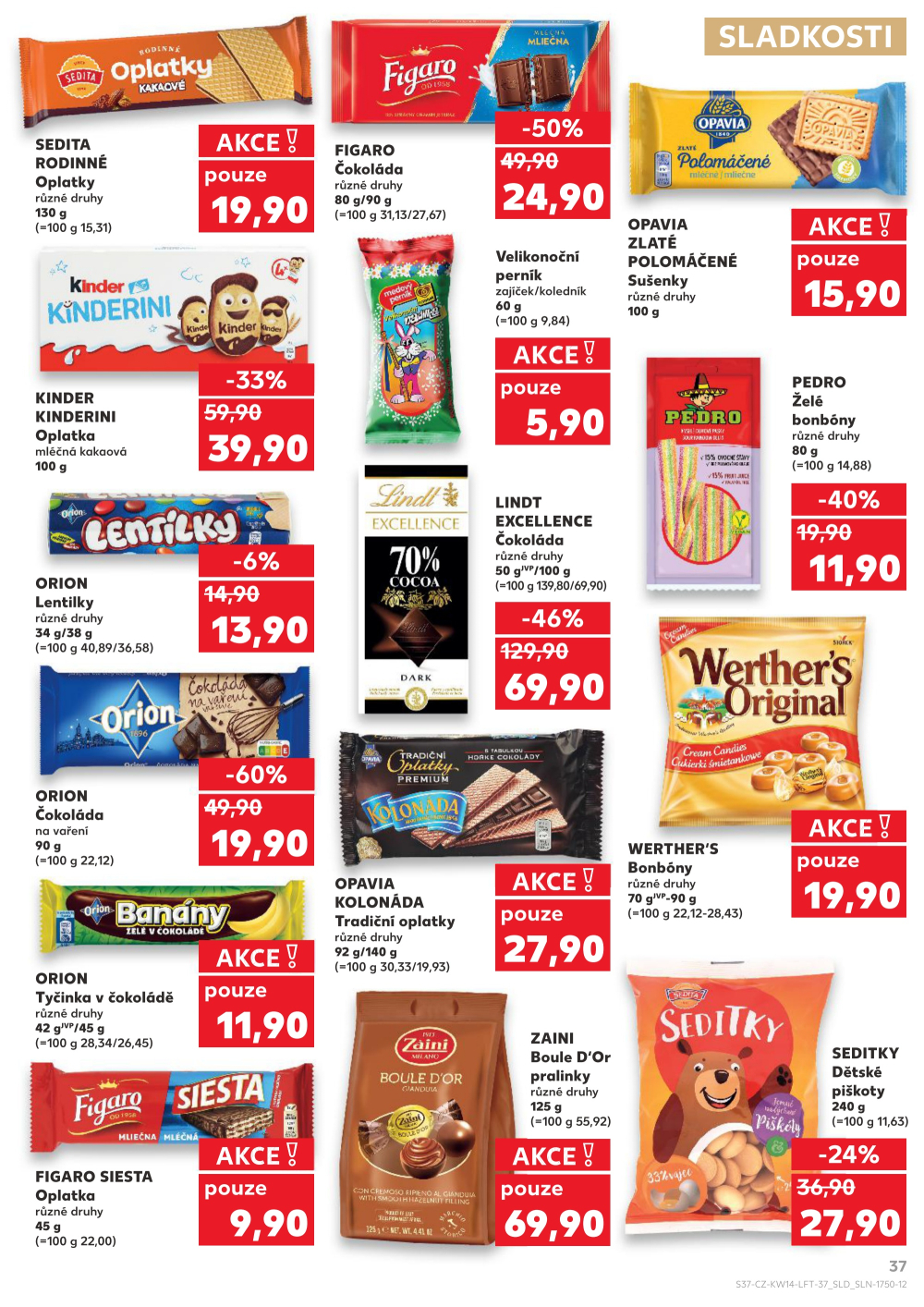 Leták Kaufland leták Děčín - strana 37