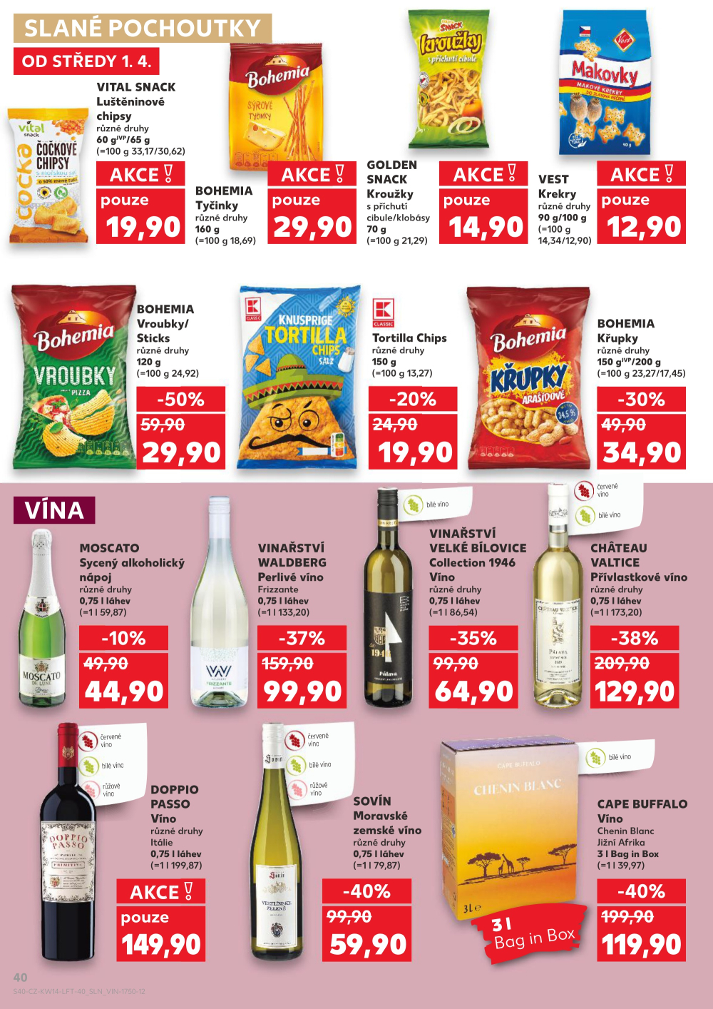 Leták Kaufland leták Děčín - strana 40