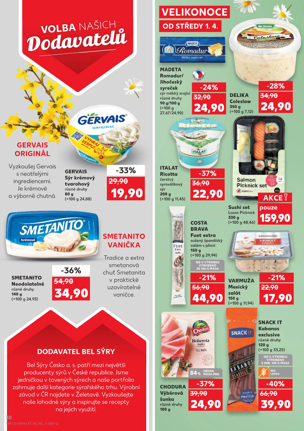 Leták Kaufland leták Ostrava - Mariánské Hory - strana 30