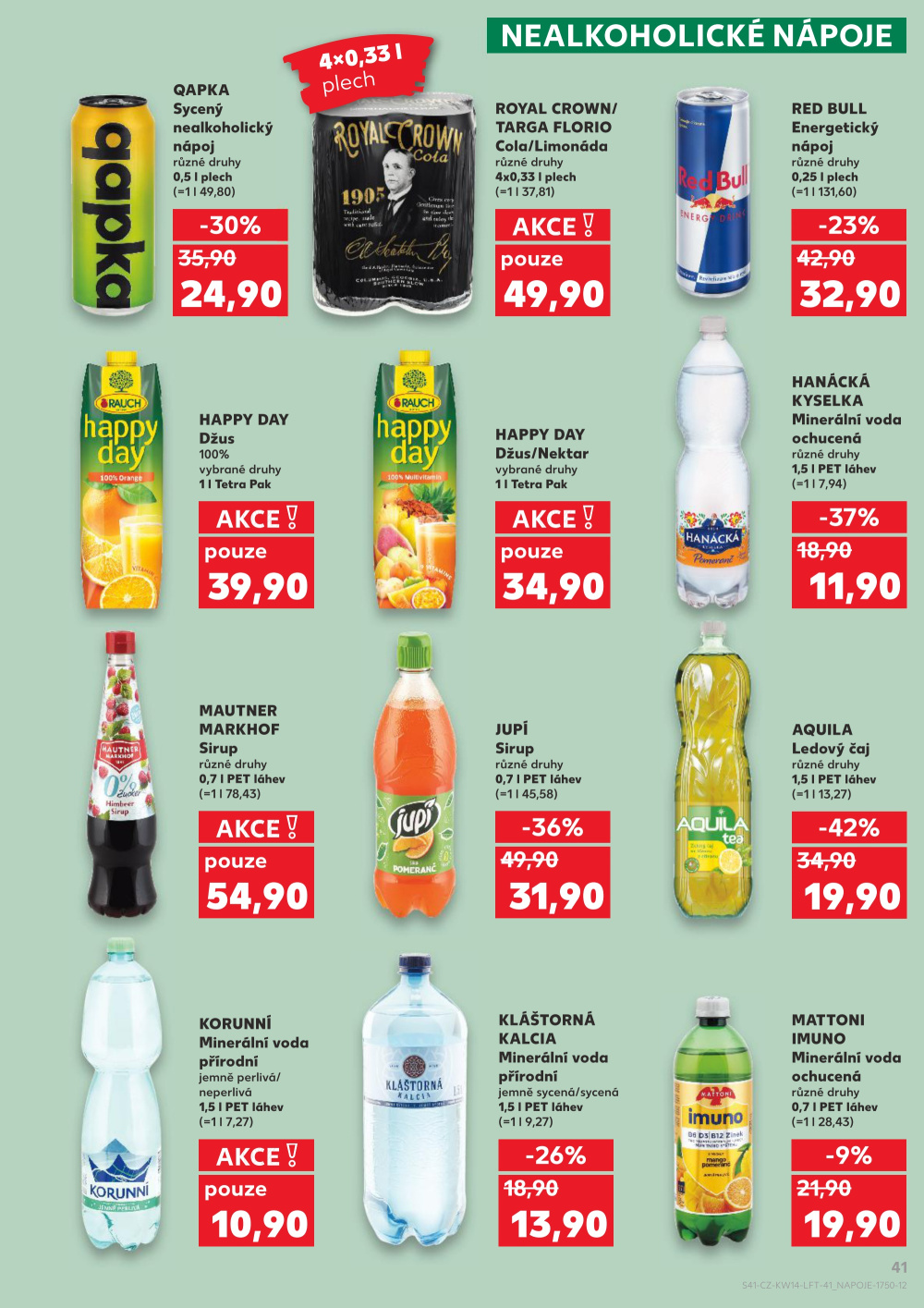 Leták Kaufland leták Varnsdorf - strana 41