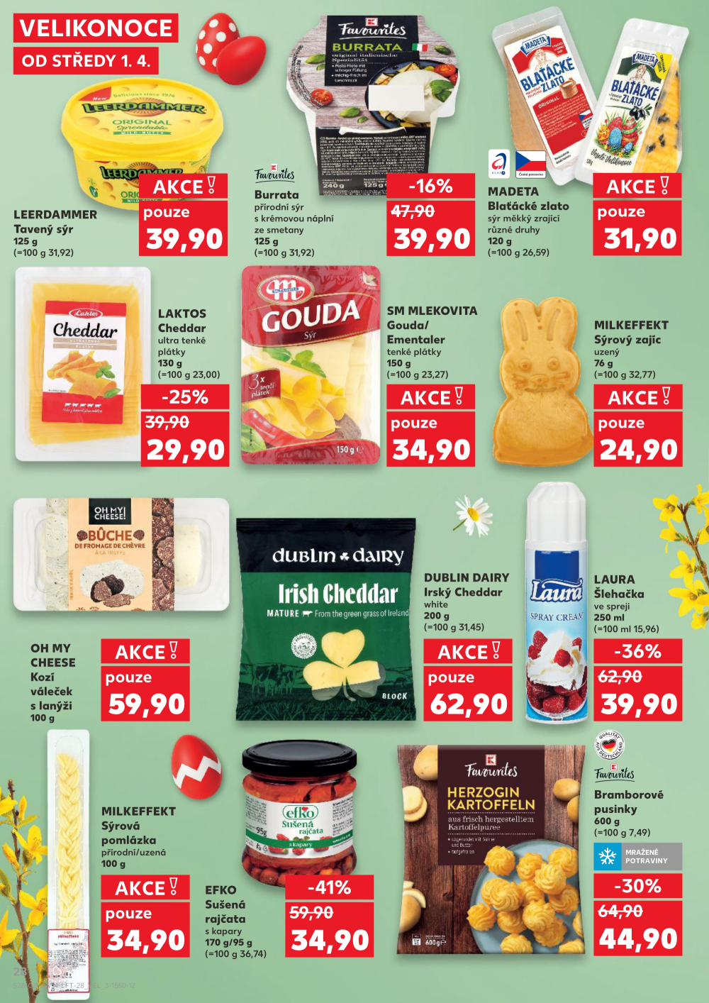 Leták Kaufland leták Zlín - Čepkov - strana 28