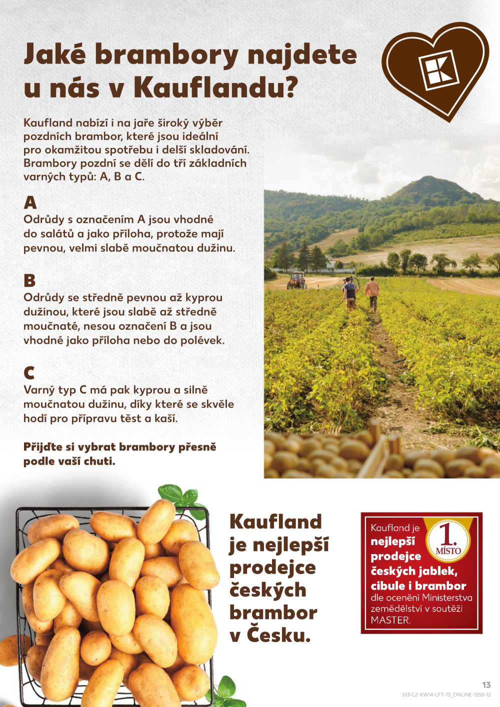 Leták Kaufland leták Praha 6 - Podbaba - strana 13