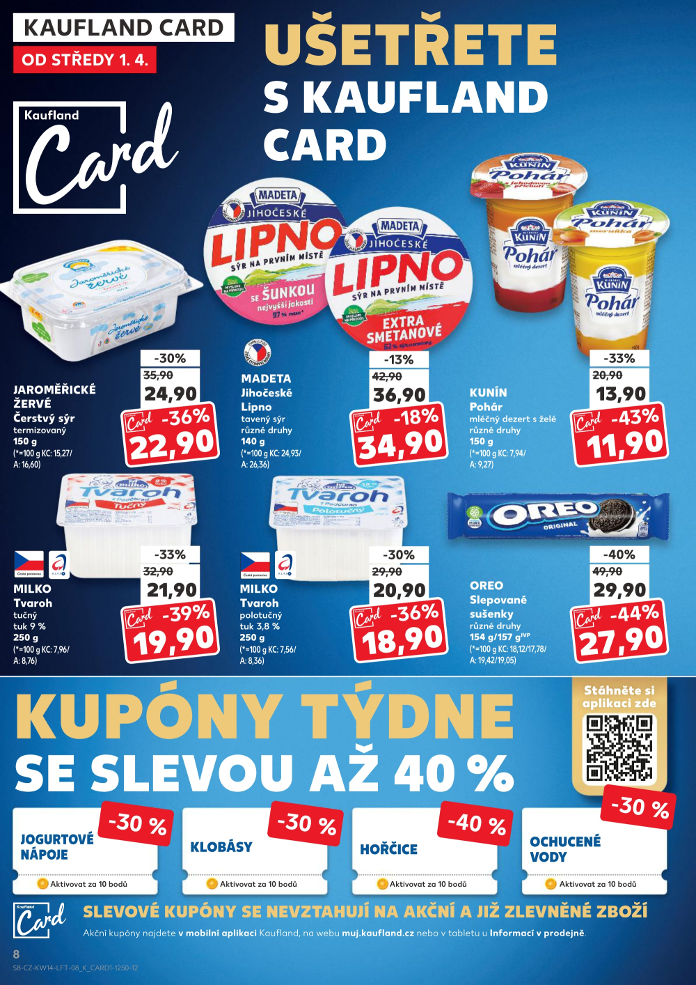 Leták Kaufland leták Praha 3 - Jarov - strana 8