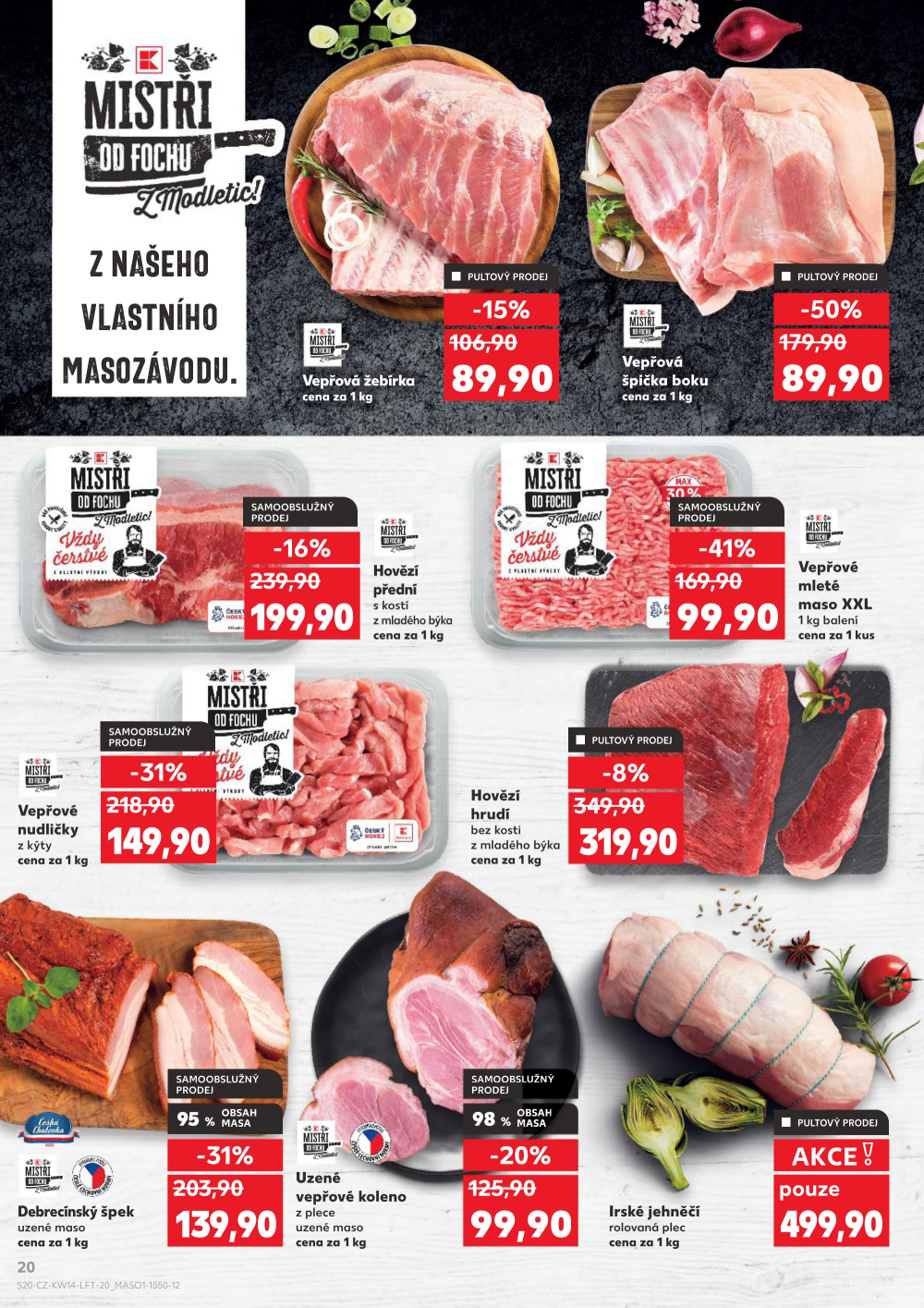 Leták Kaufland leták Strakonice - strana 20