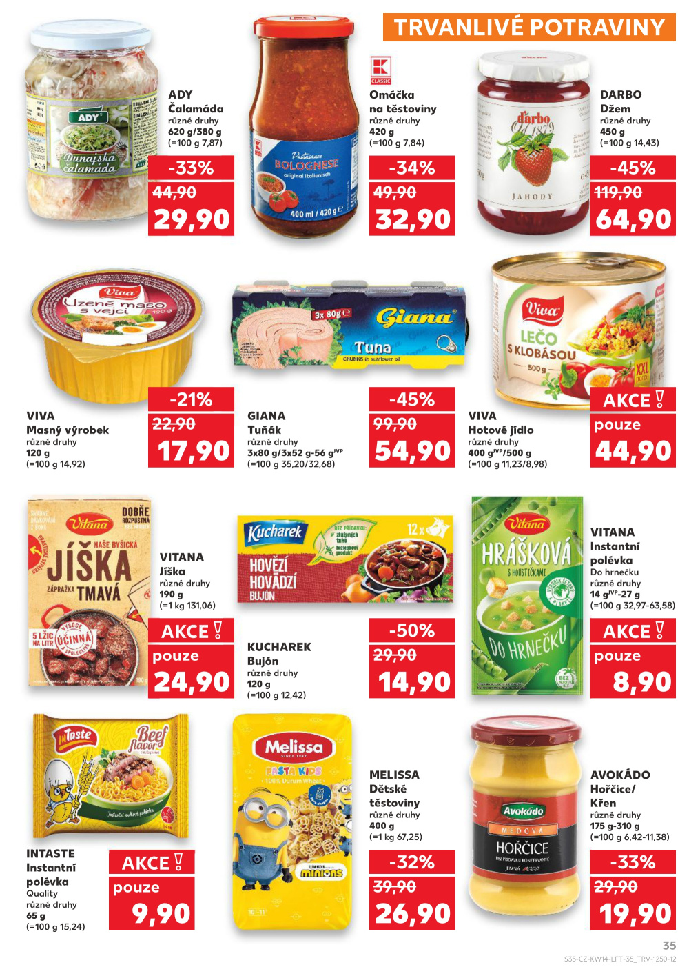 Leták Kaufland leták Strakonice - strana 35