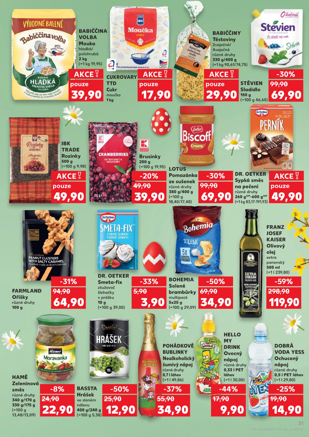 Leták Kaufland leták Praha 4 - Michle - strana 31