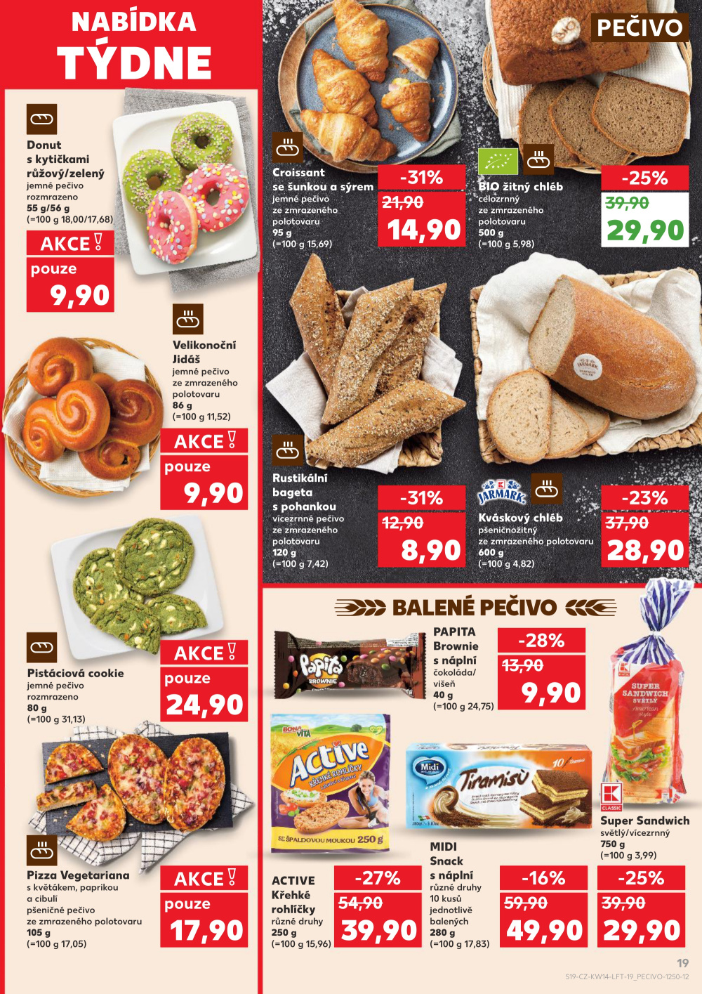 Leták Kaufland Turnov, Sobotecká - strana 19