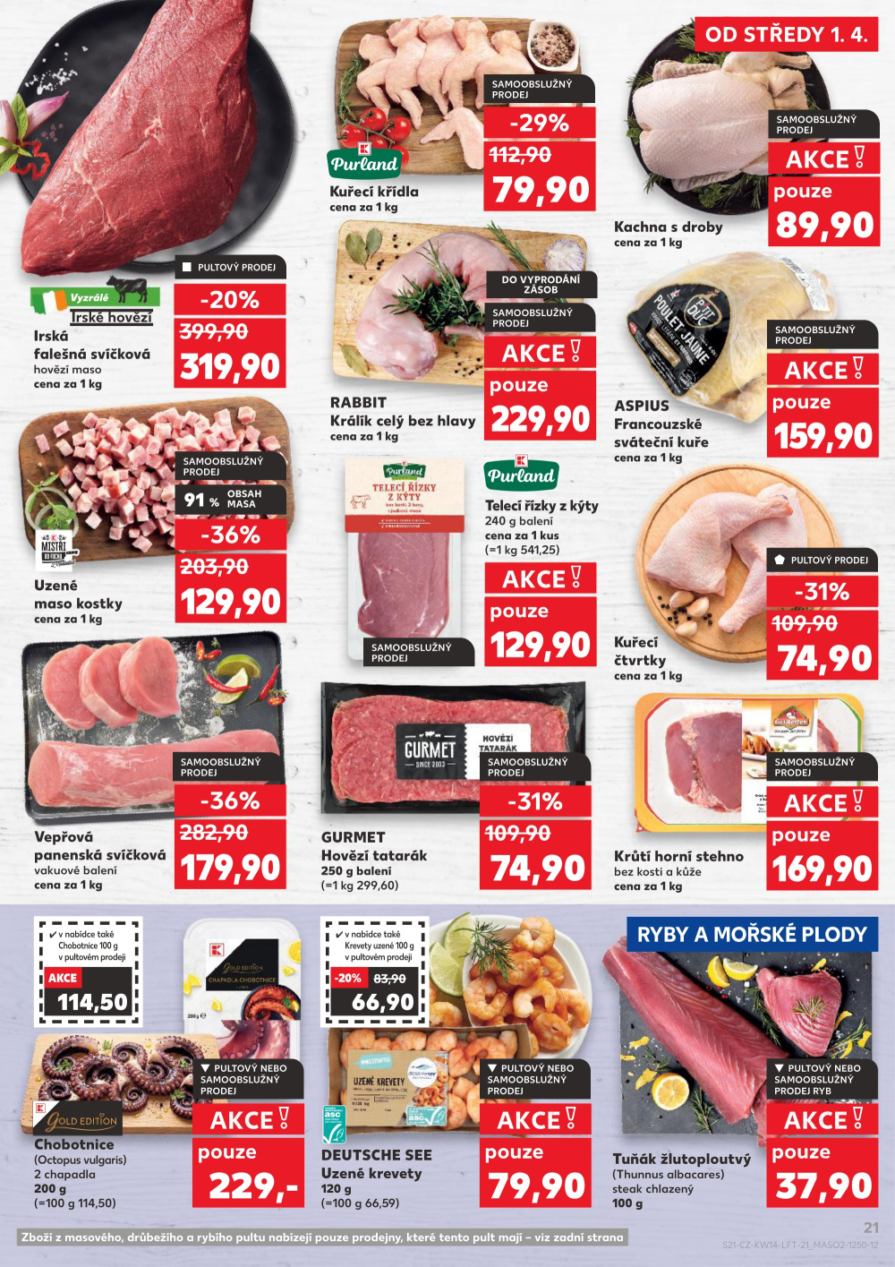 Leták Kaufland Turnov, Sobotecká - strana 21