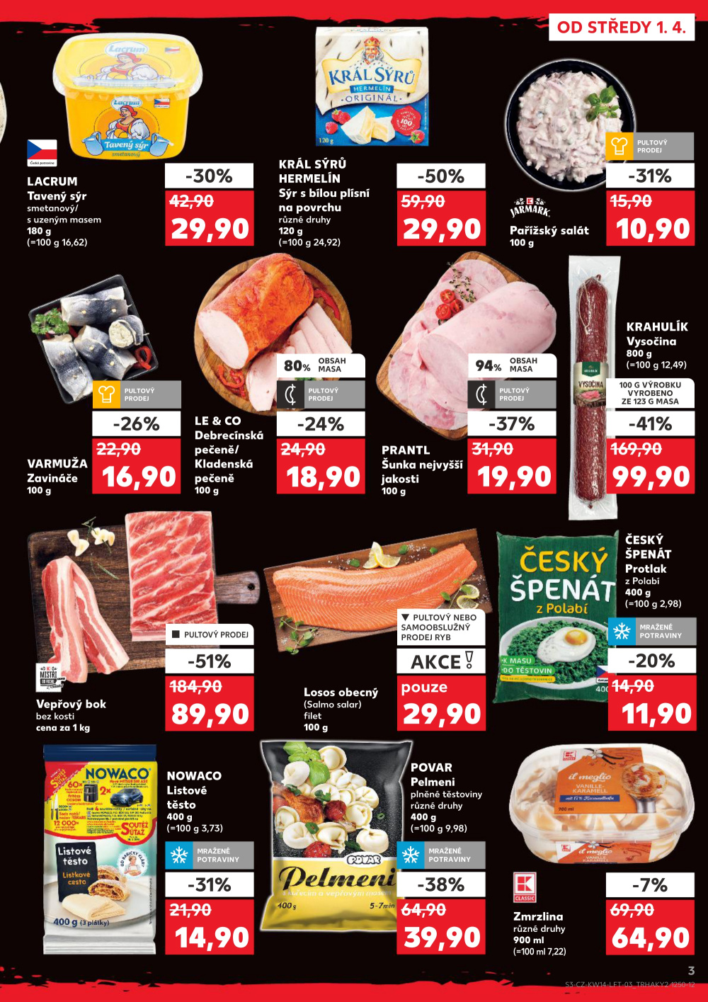 Leták Kaufland Turnov, Sobotecká - strana 3