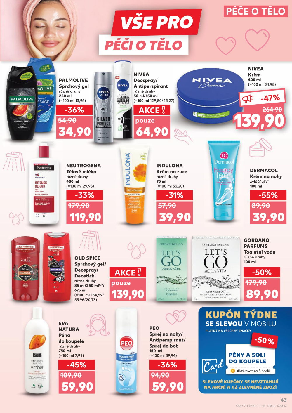 Leták Kaufland leták Plzeň, Karlovarská - strana 43