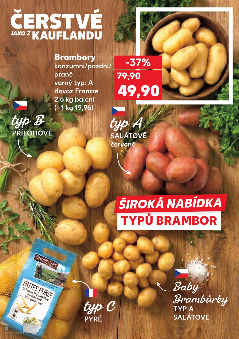 Leták Kaufland leták Přerov - Lýsky - strana 12