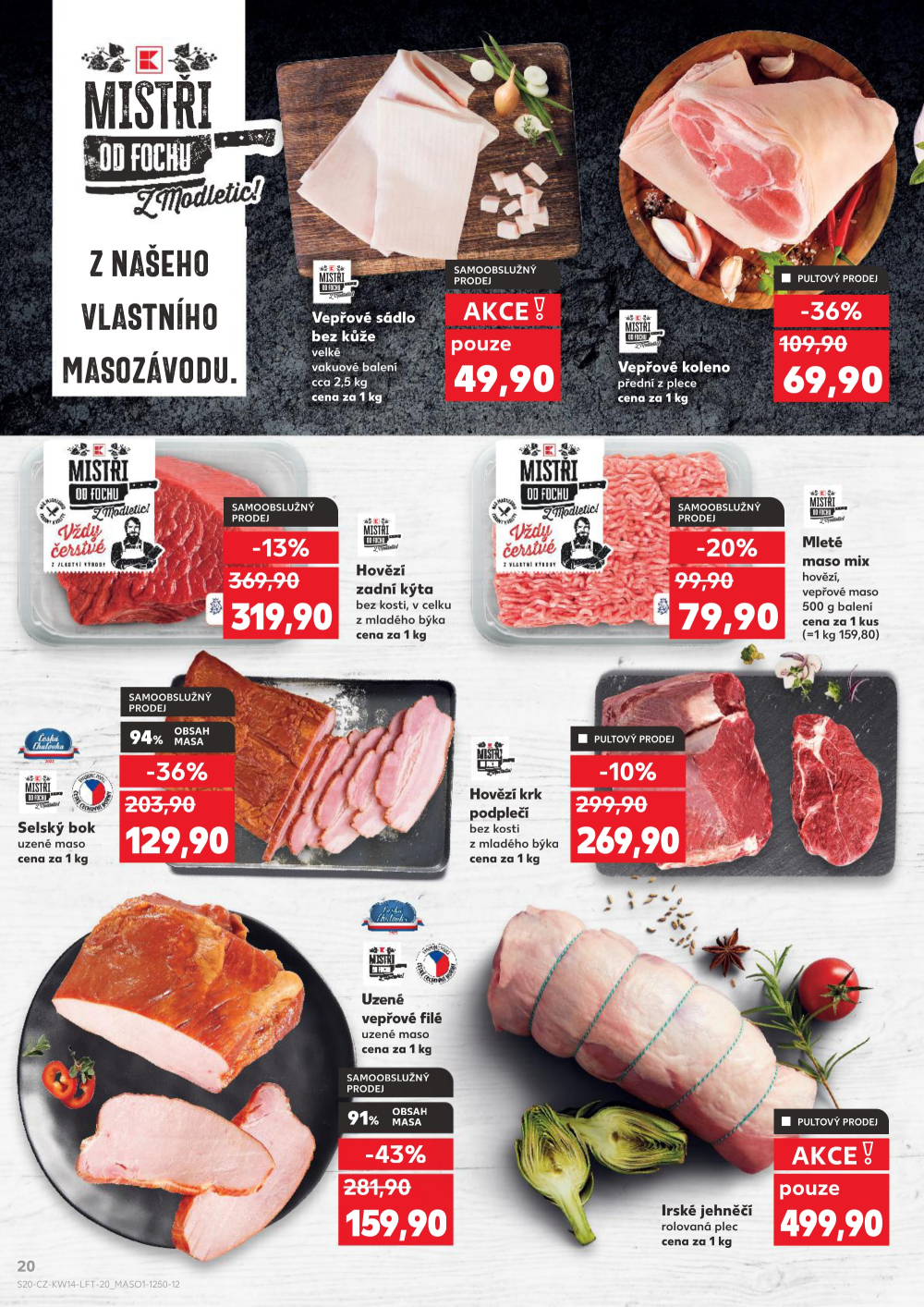 Leták Kaufland leták Jeseník - strana 20